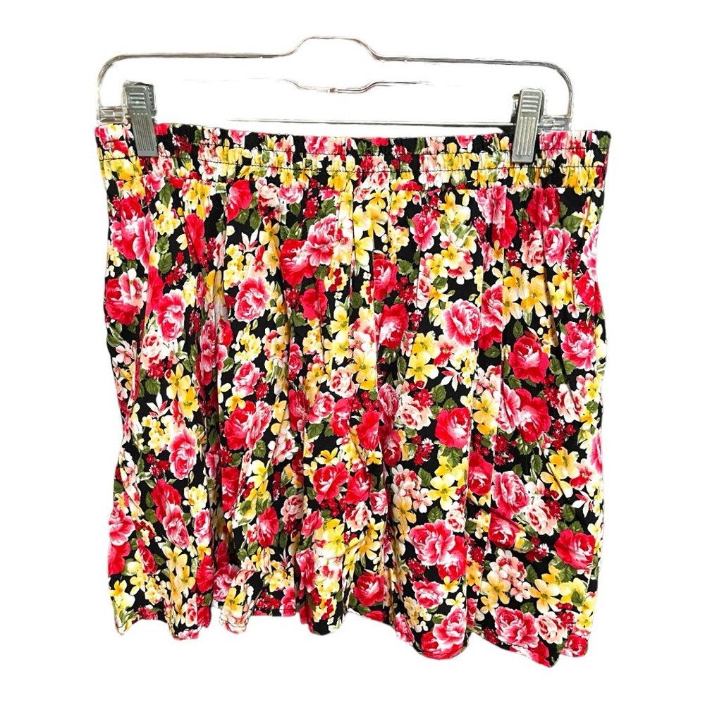 Forever 21 Floral Mini Skirt XL